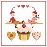 Cupcake des amoureux