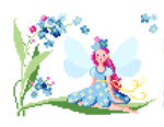 Jeune fée myosotis