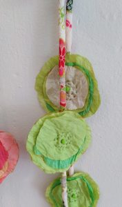 Sautoir Poppy vert