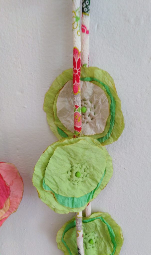 Sautoir Poppy vert